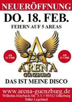 ARENA Gnzburg - Grand Opening am Donnerstag, 18.02.2010