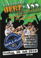 Dirndl- und Lederhosnparty mit Herz Ass am Freitag, 30.07.2010