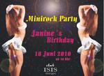 MINIROCK-Party am Freitag, 18.06.2010