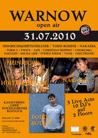 WARNOW OPEN AIR 2010 am Samstag, 31.07.2010