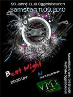 Beat Night am Samstag, 11.09.2010