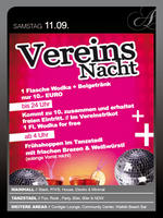 ARENA Gnzburg - Vereins Nacht am Samstag, 11.09.2010