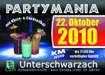 Partymania 2010 in Unterschwarzach am Freitag, 22.10.2010