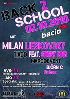 Back 2 School in der Bacio Lounge am Samstag, 02.10.2010