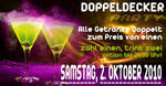 Doppeldecker Party @ Mirage am Samstag, 02.10.2010