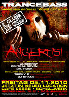 Trancebass prsentiert: "Angerfist " in 2 Clubs am Freitag, 05.11.2010