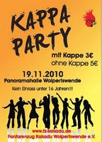 Kappaparty des Fanfarenzug Kakadu Wolpertswende e.V. am Freitag, 19.11.2010
