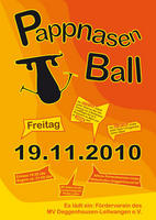 Pappnasenball in Wittenhofen mit Jigger Skin am Freitag, 19.11.2010