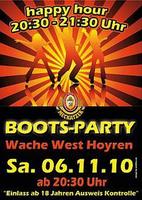 BOOTS-PARTY-2010 Feuerwache West-LI am Samstag, 06.11.2010