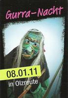 Gurra Nacht in Olzreute am Samstag, 08.01.2011