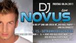 DJ Novus live & Energy Tower Night am Freitag, 08.04.2011