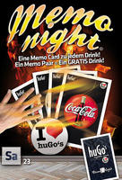 huGo's - Memo-Night am Samstag, 23.04.2011