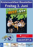 Kreismusikfest 2011: KMF-Party mit HerzAss am Freitag, 03.06.2011