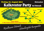 !!! Kalkreuter Party - Httenfest 2011 !!! am Freitag, 19.08.2011