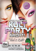 HuGo's - Die Kult Partynacht am Donnerstag, 12.05.2011