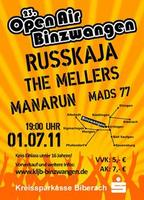 23. Open Air Binzwangen am Freitag, 01.07.2011