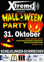 MEGA HALLOWEEN PARTY - Schmiechen am Montag, 31.10.2011
