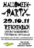 Halloweenparty Reichenbach am Samstag, 29.10.2011