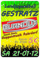 Landjugendball mit BurnOut am Samstag, 21.01.2012