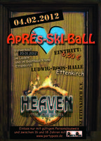 **Aprs-Ski-Ball** am Samstag, 04.02.2012