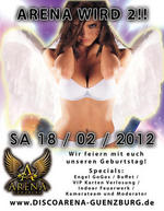 ARENA Gnzburg wird 2!! am Samstag, 18.02.2012
