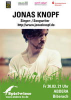Spielwiese: JONAS KNOPF am Freitag, 30.03.2012