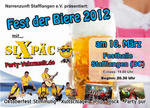 Fest der Biere 2012 in Stafflangen am Samstag, 10.03.2012
