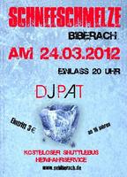 Schneeschmelze Biberach b. Roggenburg am Samstag, 24.03.2012