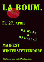 La Boum. mit DJ Danhall & Wy-Ly am Freitag, 27.04.2012