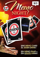 Die I Love huGos Memo Night am Samstag, 21.04.2012