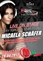 EROS Nightlife @ M-Park Mengen LIVE on Stage: Micaela Schfer am Samstag, 28.04.2012