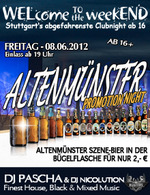 WELcome to the weekEND - Altenmnster Promo Night (ab 16) am Freitag, 08.06.2012