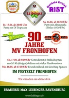 Sommerfest mit DJ Tropicana und der Partyband Alpenmafia am Samstag, 16.06.2012