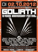 GOLIATH - 13 Years Anniversary Festival  am Dienstag, 02.10.2012
