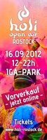 Holi Open Air Rostock am Sonntag, 16.09.2012