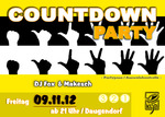 Countdownparty am Freitag, 09.11.2012