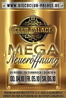 Club Palace - Grand Opening - Donnerstag am Donnerstag, 04.10.2012