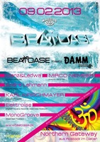 BeatOase meets DAMM RECORDS  Labelnight am Samstag, 09.02.2013