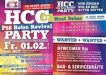 HCC Retro Revival Party  am Freitag, 01.02.2013