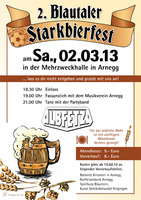 ALBFETZA - 2. Blautaler Starkbierfest - in Arnegg ( UL ) am Samstag, 02.03.2013