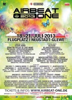 Airbeat One Dance Festival 2013 am Samstag, 20.07.2013