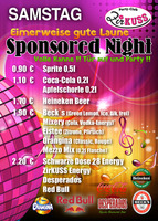 SPONSORED-NIGHT + Eimerweise gute Laune im Zirkuss Friedrichshafen am Samstag, 30.03.2013