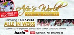Afu's World White Night am Samstag, 13.07.2013