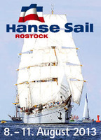 23. Hanse Sail Rostock 2013 am Donnerstag, 08.08.2013