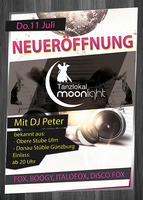 Neuerffnung Tanzcafe Moonlight im Disco Park B30 am Donnerstag, 11.07.2013
