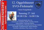 12. Oggelshauser SVO-Flohmarkt am Samstag, 27.07.2013
