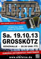 ALBFETZA - Ktz ( GZ ) -  1. Ktzer Oktoberfest am Samstag, 19.10.2013