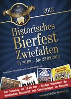 Das Historische Bierfest 2013 Zwiefalten am Freitag, 20.09.2013