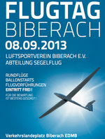 Flugtag auf dem Flugplatz in Biberach am Sonntag, 08.09.2013