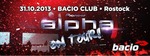 bacio Afterworkparty meets Alpha on Tour  2 Elements am Donnerstag, 31.10.2013